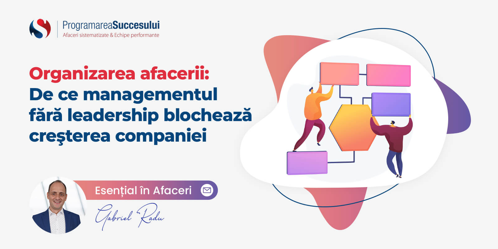 Organizarea afacerii : De ce managementul fără leadership blochează creşterea companiei